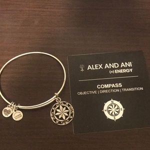 Alex & Ani compass bracelet